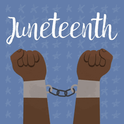 Celebrate Freedom Happy Juneteenth GIF