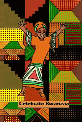 Celebrate Kwanzaa Animated Dancing