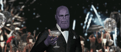 Celebrate With Thanos Or Ill Do It Myself GIF