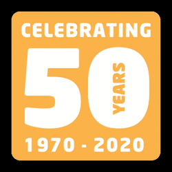 Celebrating 50Th Birthday Changing Hue Design GIF