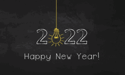 Celebrating Happy New Year 2022 Animation