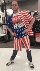Celebrating Merica Murica Swaying Hip GIF