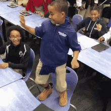 Celebration Dance Of Happy Students GIF