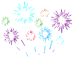 Celebration Spark Sticker GIF