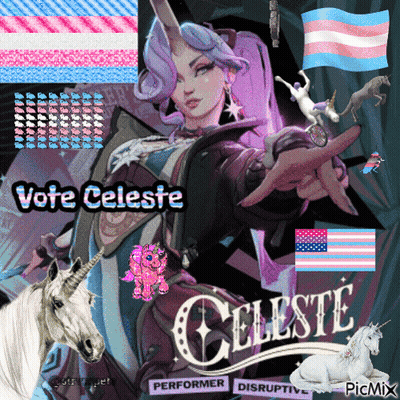 Celeste Disruptive Performer Voted For GIF
