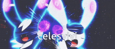 Celesvivi Advertisement With Cartoon Character GIF
