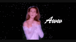 Celine Dion Aww GIF