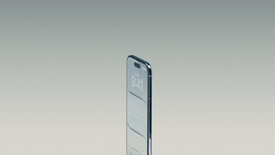 Cell Phone Displaying 8:41 GIF
