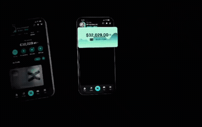 Cell Phone Displaying Payment Of $32,029.09 GIF