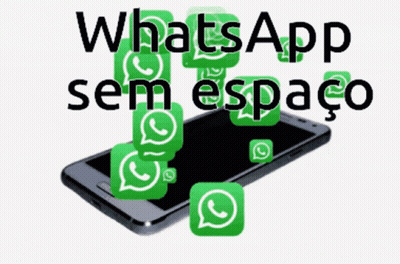 Cell Phone Green WhatsApp Icons Sem Espaco GIF