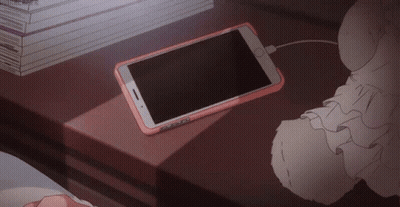 Cell Phone In Pink Case GIF