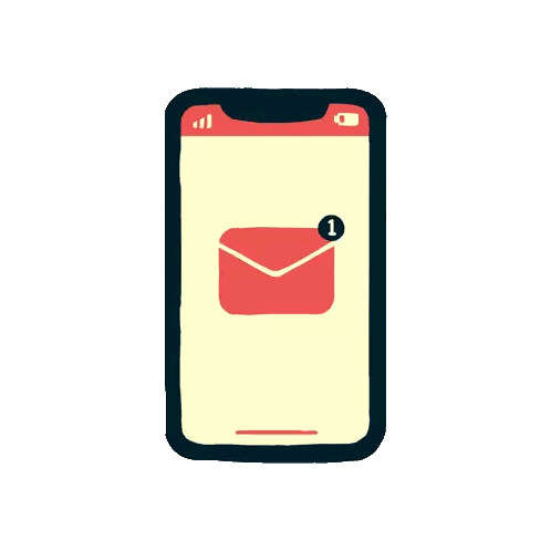 Cell Phone Saying Check Yo Self & Get Updated Brian Sticker