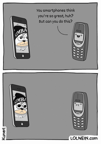Cell Phone With Dog On Screen GIF