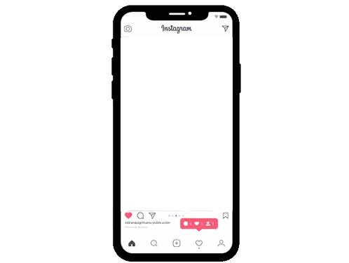Cell Phone With White Screen And Red Heart Sticker