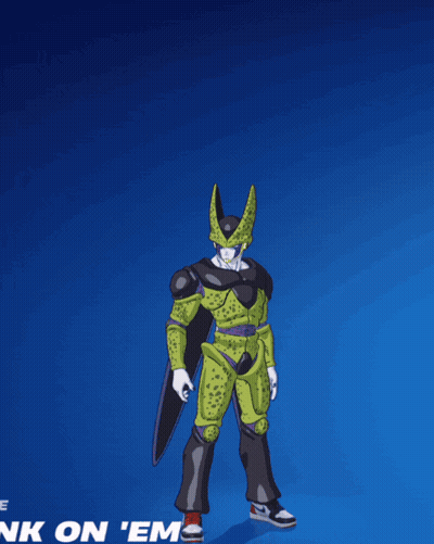 Cell Playing Basketball With The Words ' Nk On Em ' Below Him GIF