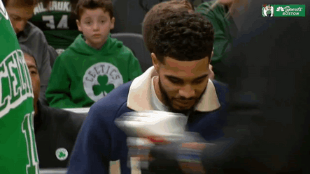 Celtics Jayson Tatum Laughing GIF