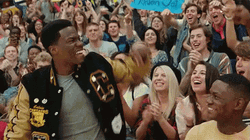 Central Intelligence Kevin Hart Crowd Cheering GIF