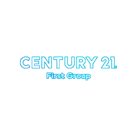Century 21 First Group Logo In Blue Sticker