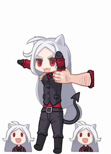 Cerberus Helltaker GIF