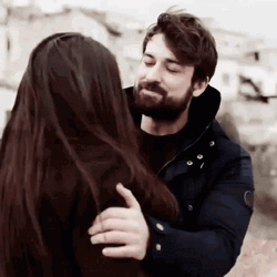 Ceren Yilmaz Hug From Behind GIF