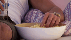 Chad Johnson Eating At The Beach GIF