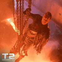 Chain Going Down Terminator GIF