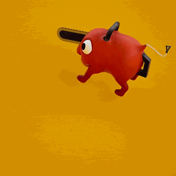 Chainsaw Man Pochita Spinning Around GIF