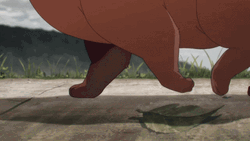 Chainsaw Man Walking Pochita GIF