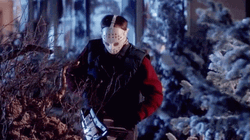 Chainsaw Michael Myers Lets Go GIF
