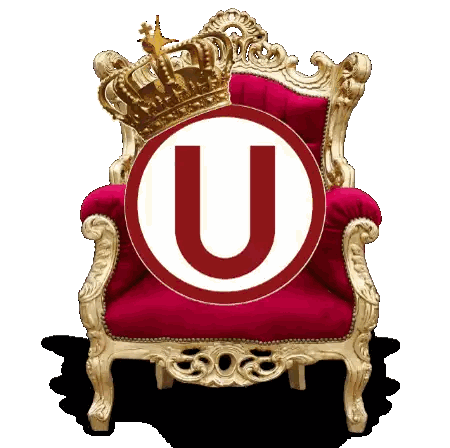 Chair With U And Crown Sticker