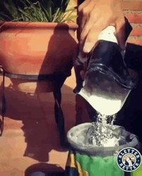 Chalk Powder Sachet GIF