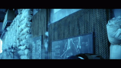 Chalkboard With Chinese Writing And Bags GIF