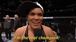 Champ Is Here Amanda Nunes GIF