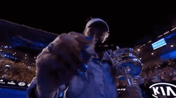 Champ Is Here Caroline Wozniacki Giving Autograph GIF