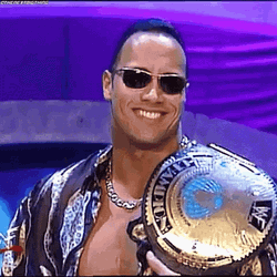 Champ Is Here The Rock Grinning GIF