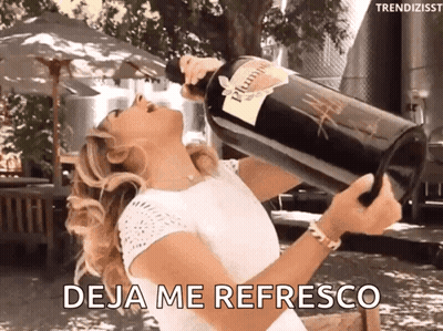Champagne Bottle And Wine Glass With Strawberries GIF