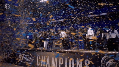 Champions Sign In Sports Arena GIF