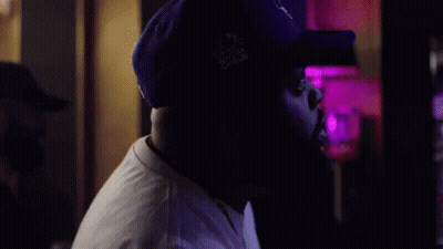 Champs Sports Logo Man In Hoodie GIF