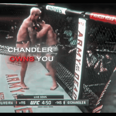 Chandler Vs Oliveira UFC Fight GIF