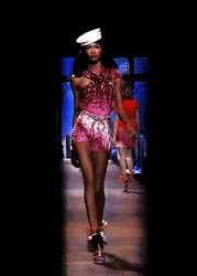 Chanel Iman Victoria Secret Model Catwalk