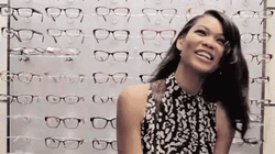 Chanel Iman Wink Smile GIF