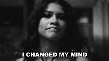 Changed My Mind I Don't Want To GIF
