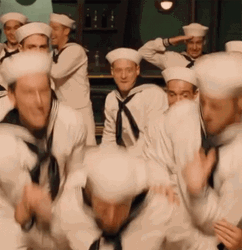 Channing Tatum Navy Dance Salute GIF