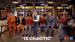 Chaos Dance Party BTS KPop Singing GIF