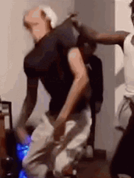 Chaotic Friends Dancing Meme GIF