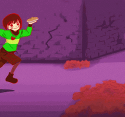 Chara Frisk Asriel GIF