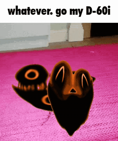 Character Pink Rug Says Whatever Go My D-601 GIF