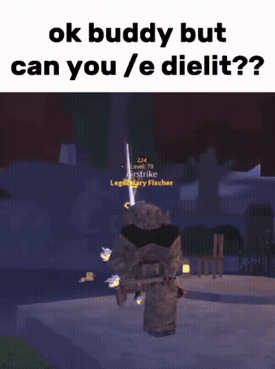 Character Sword Ok Buddy Can You E Dielit GIF