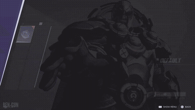 Character With Cross On Chest GIF