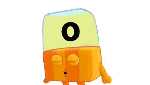Character With O On Head Sticker